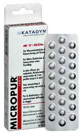Katadyn Produkte AG Tablety na čištění vody Katadyn MICROPUR Forte MF 1T - 100 tabl.