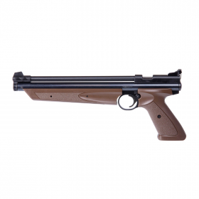 Vzduchová pistole Crosman 1377 American Classic 4,5mm - hnědá
