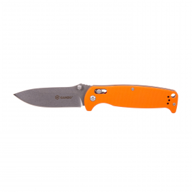 Zavírací nůž Ganzo G7412 oranžový s píšťalkou
