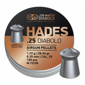 Diabolo JSB Hades 6,35mm 150ks